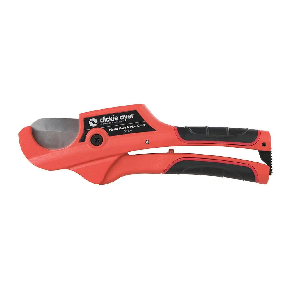 Dickie Dyer Plastic Hose & Pipe Cutter 36mm 589389  White Rose Tools