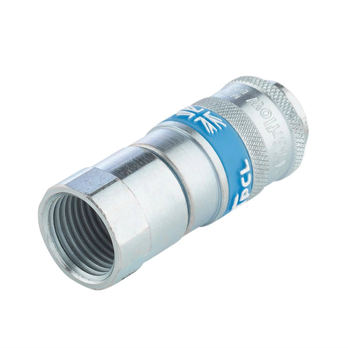 Draper 1/2" Female Thread PCL Parallel Airflow Coupling 37832  White Rose Tools
