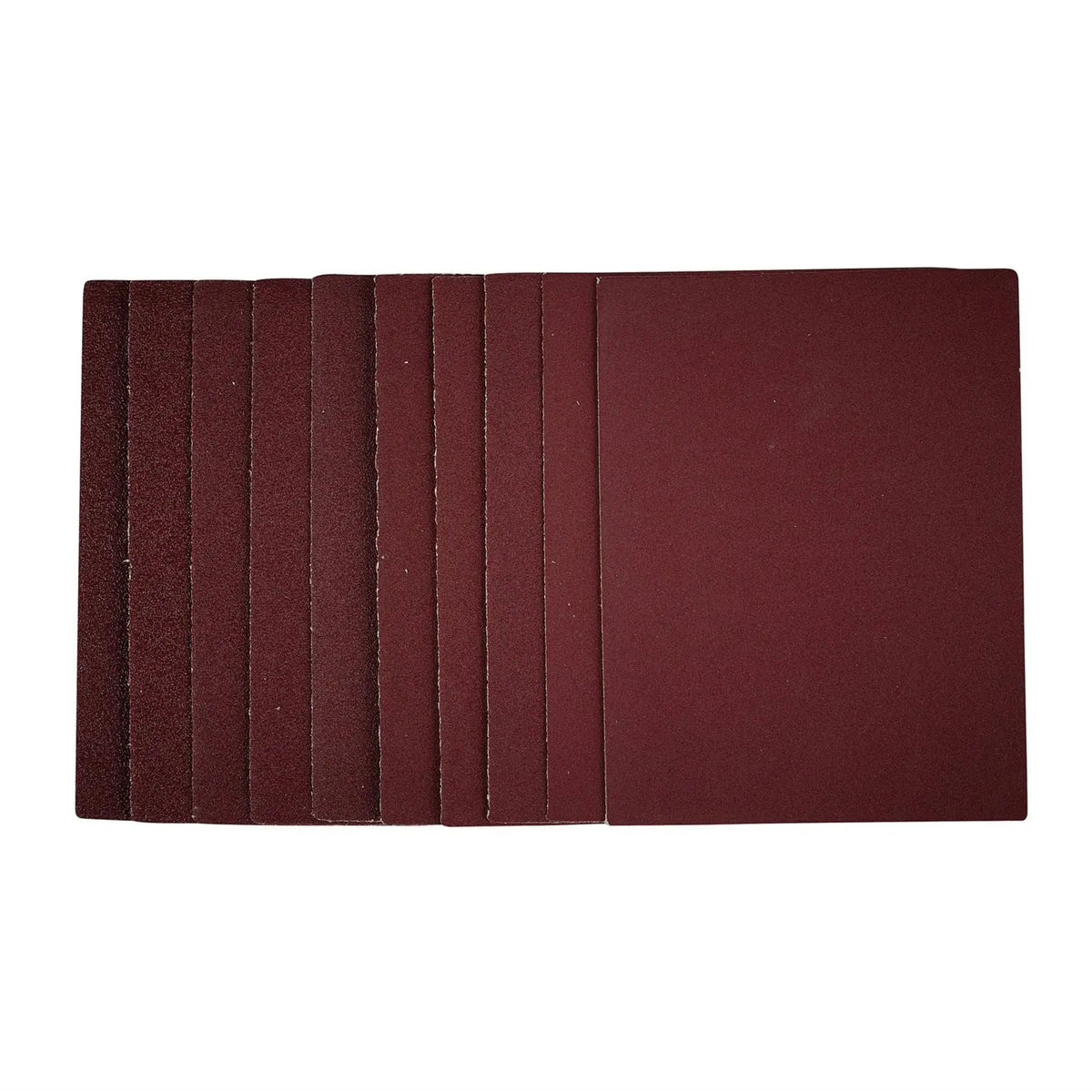 Draper 1/4 Sanding Sheets 115 x 150mm Assorted Grit (Pack of 10) 54824  White Rose Tools