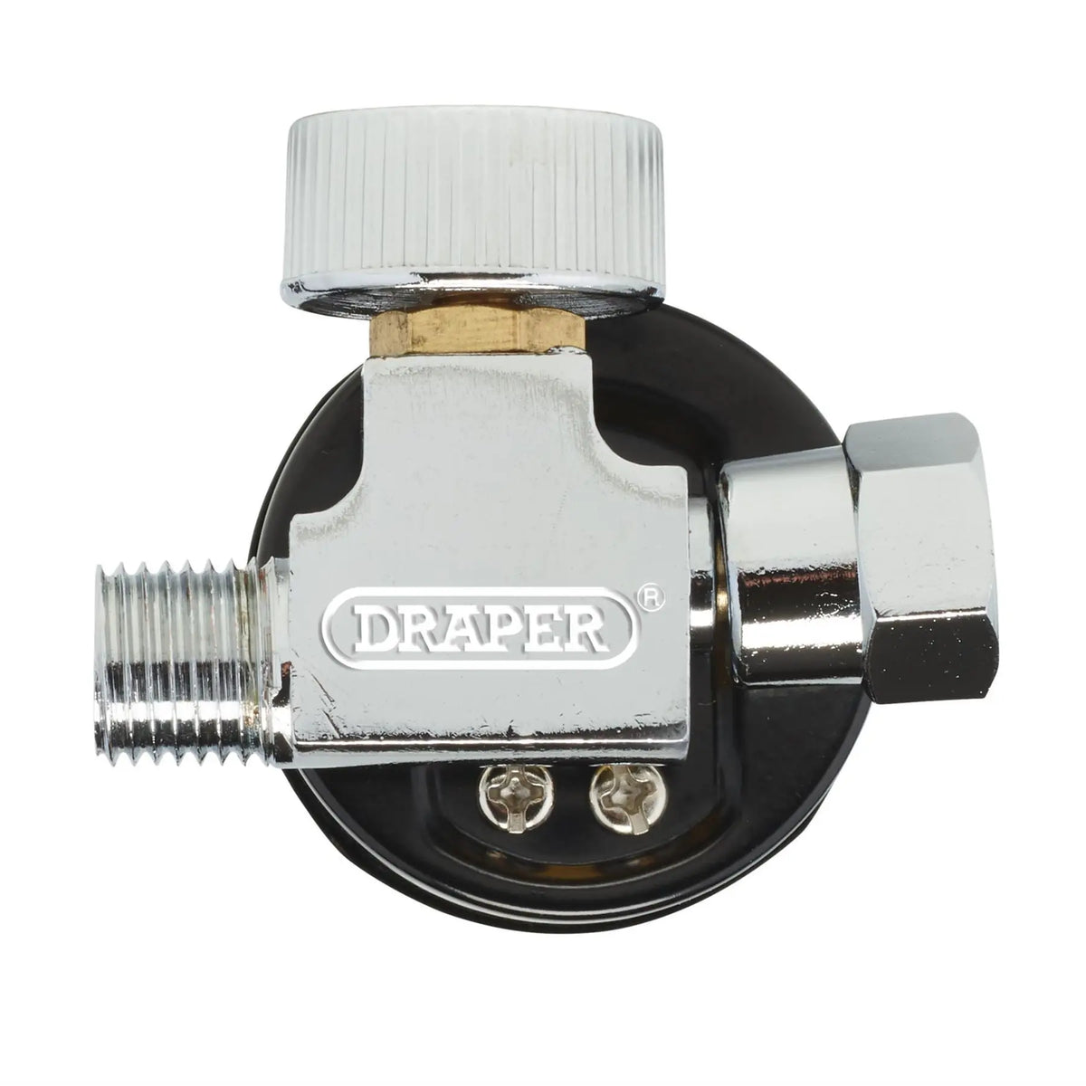 Draper 1/4" BSP On-Gun Air Regulator and Gauge 180psi 28379  White Rose Tools