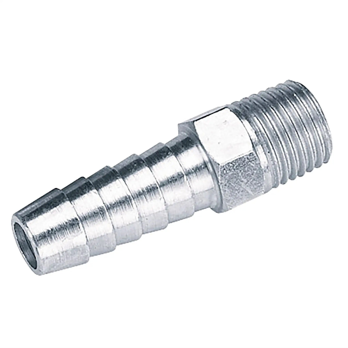 Draper 1/4" Taper 3/8" Bore PCL Male Screw Tailpieces (5 Piece) 25843  White Rose Tools