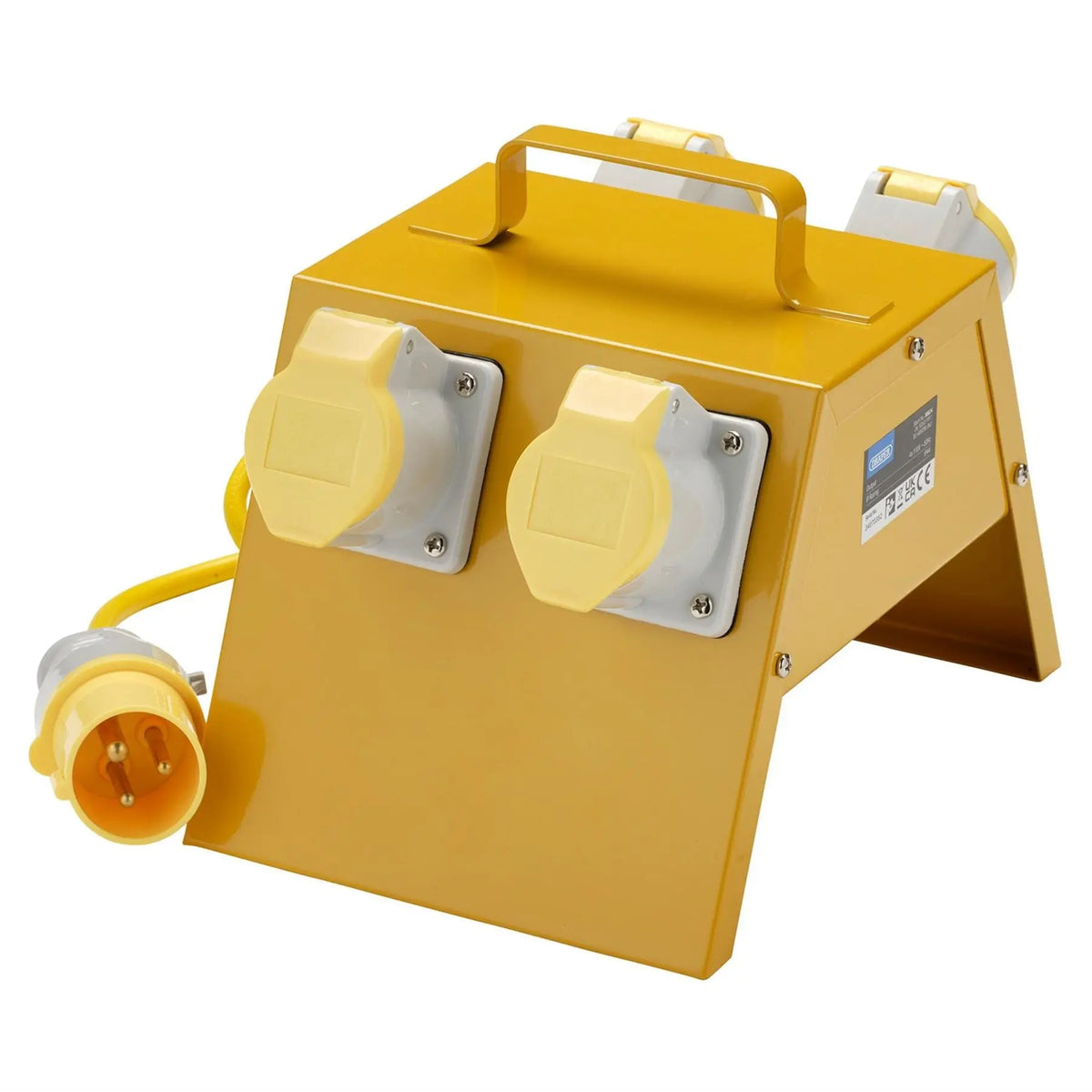 Draper 110V 4-Way Splitter Box 30624  White Rose Tools