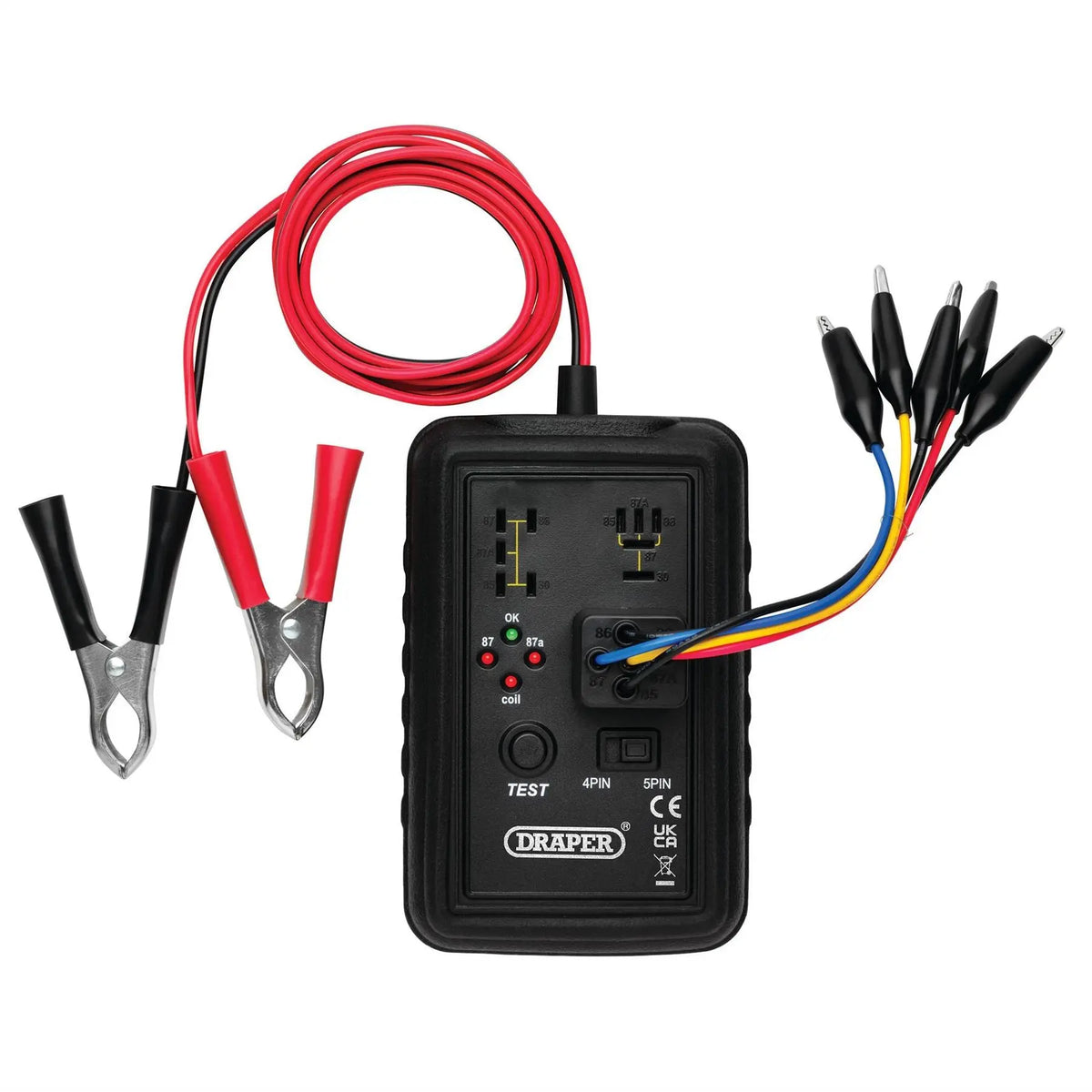 Draper 12V/24V Relay Tester 24692  White Rose Tools