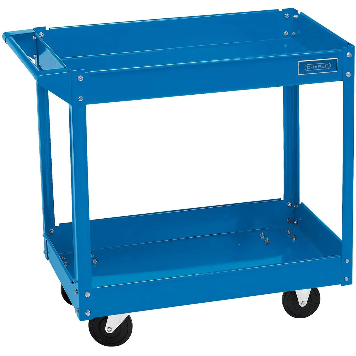 Draper 2 Tier Tool Trolley 07629  White Rose Tools