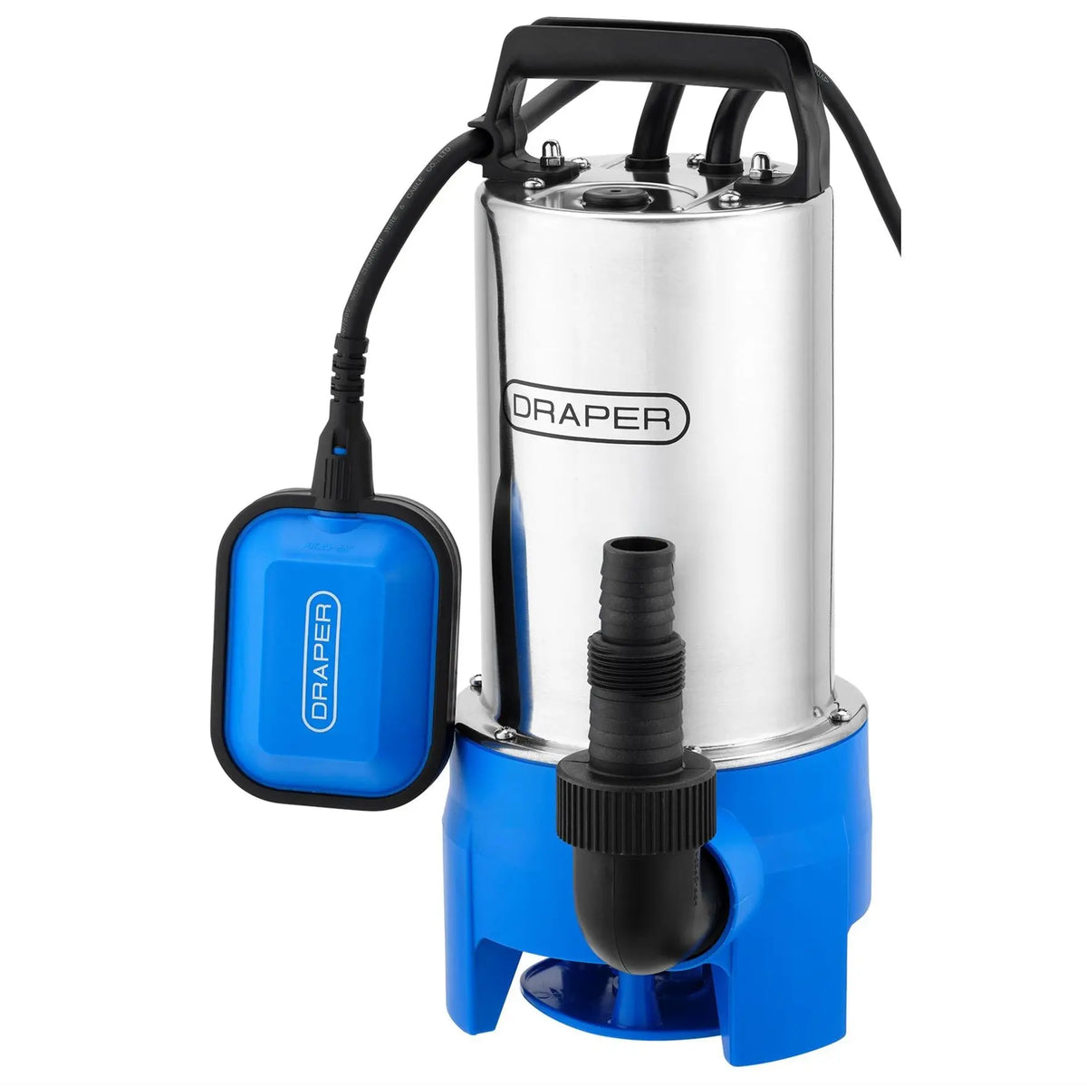 Draper 230V Dirty Water Pump with Float Switch 330L/min 1100W 27484  White Rose Tools