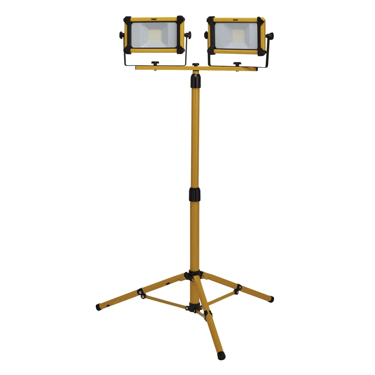 Draper 230V SMD LED Tripod Site Light 2 x 50W 11000 Lumens 03215  White Rose Tools