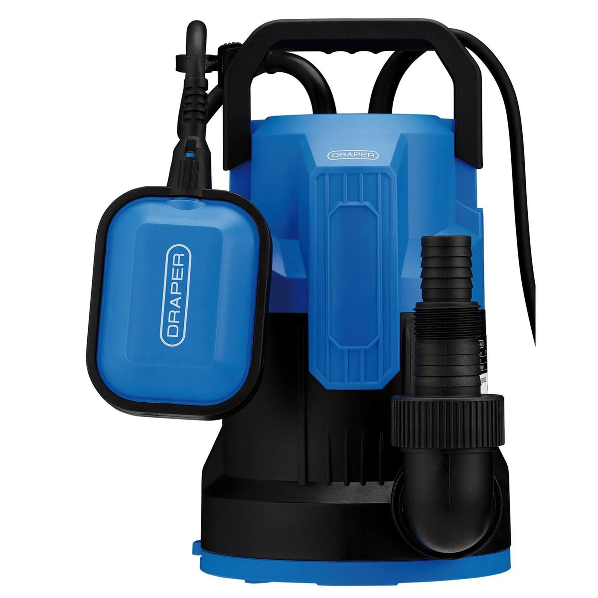 Draper 230V Submersible Clean Water Pump with Float Switch 280L/min 550W 27476  White Rose Tools