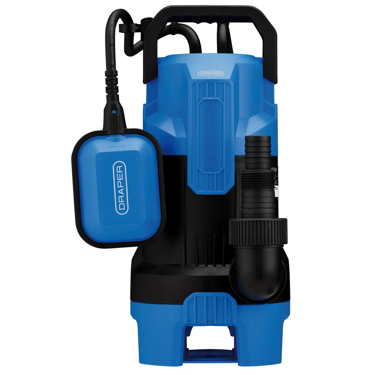 Draper 230V Submersible Dirty Water Pump with Float Switch 260L/min 550W 27477  White Rose Tools