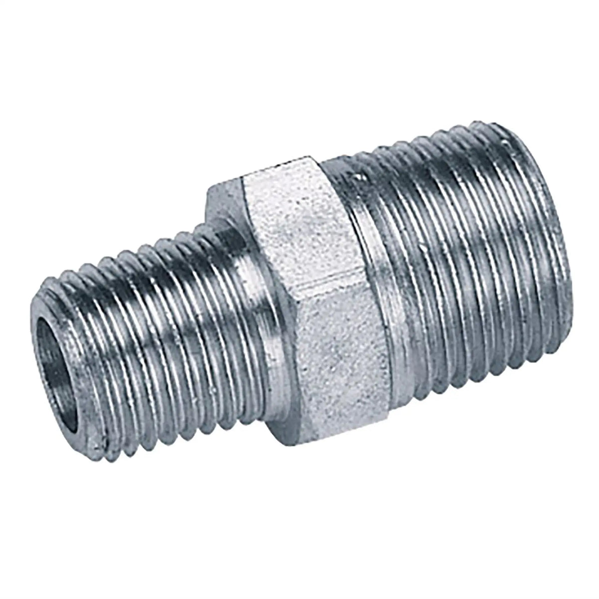 Draper 3/8" Male to 1/4" BSP Male Taper Reducing Union (Sold Loose) 25826  White Rose Tools