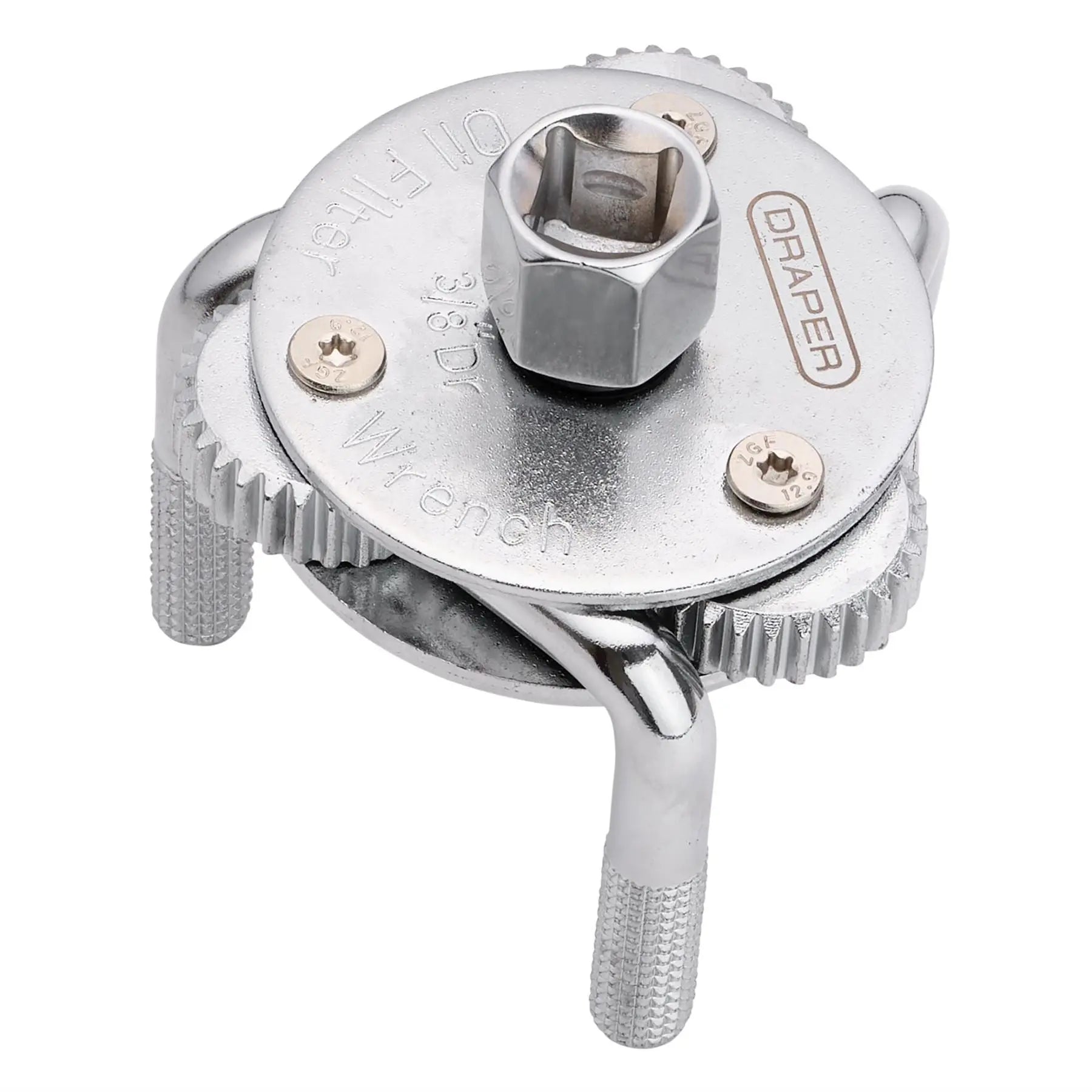 Draper 3-Leg Oil Filter Wrench 69-136mm 02749  White Rose Tools