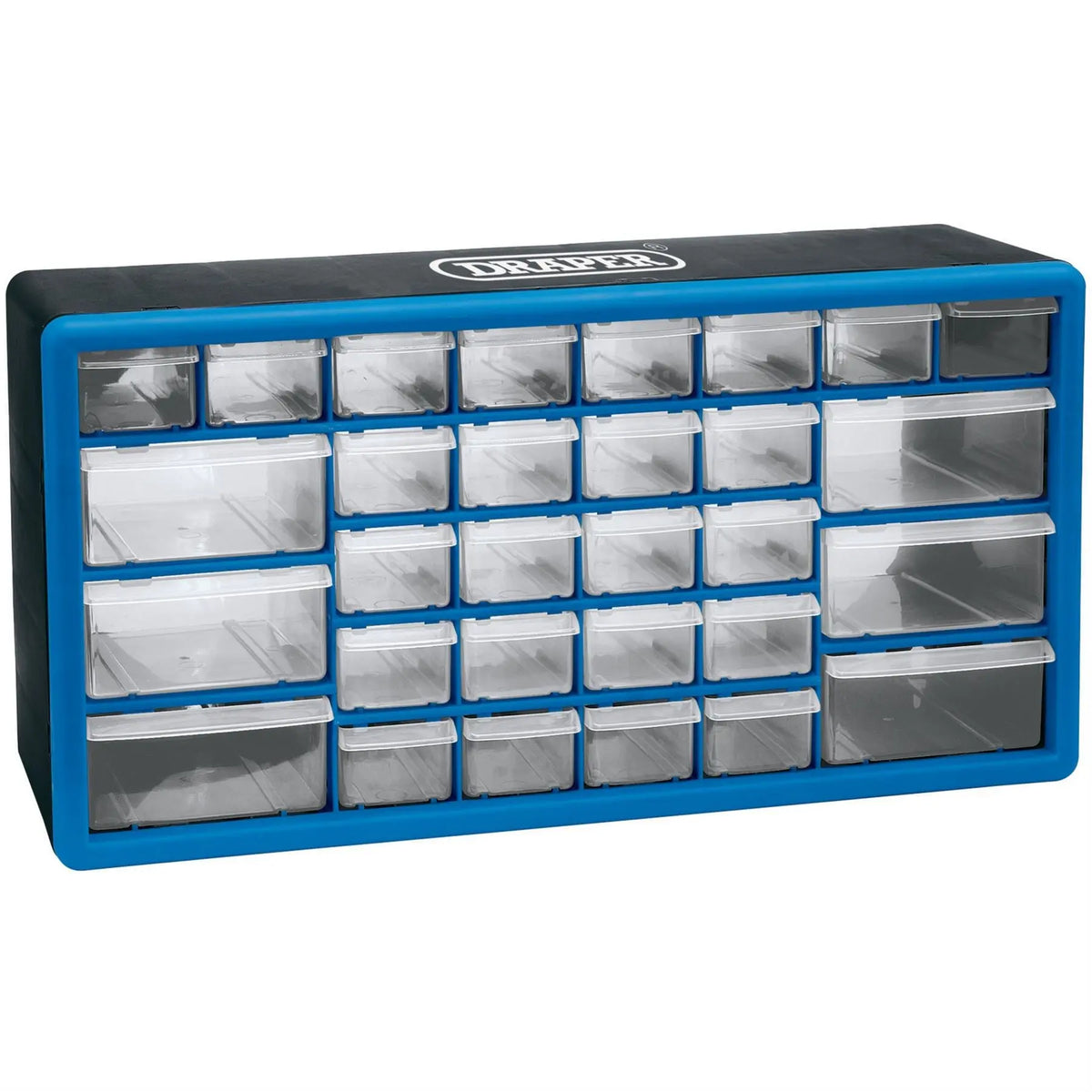 Draper 30 Drawer Organiser 12015  White Rose Tools