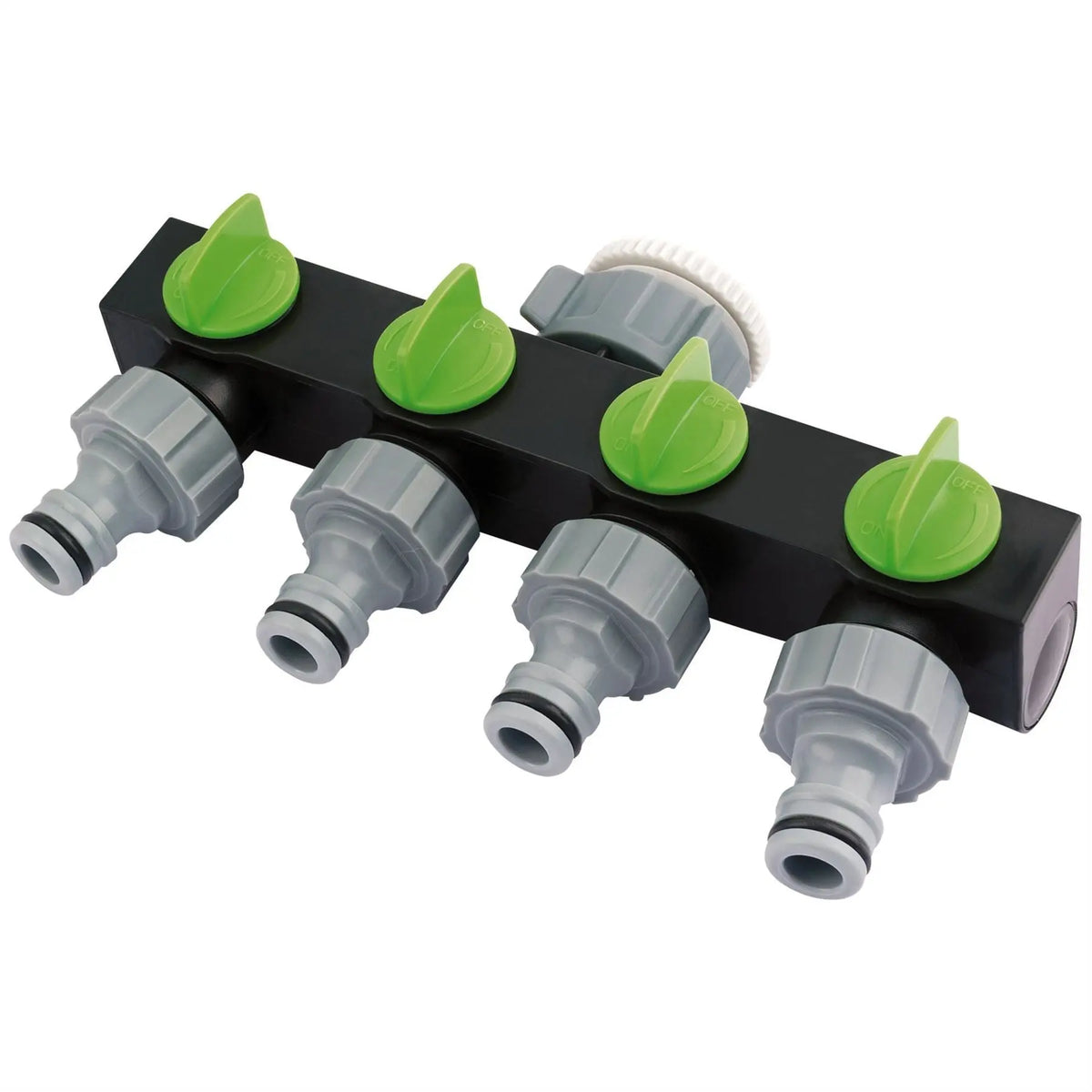 Draper 4-Way Hose Connector 26333  White Rose Tools