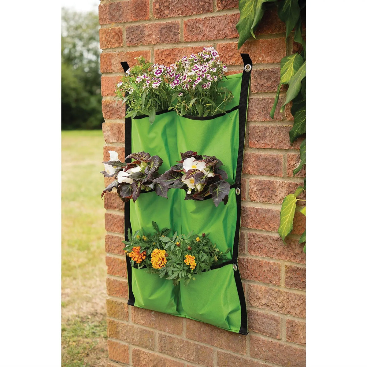 Draper 6-Section Fabric Hanging Grow Bag 10107  White Rose Tools