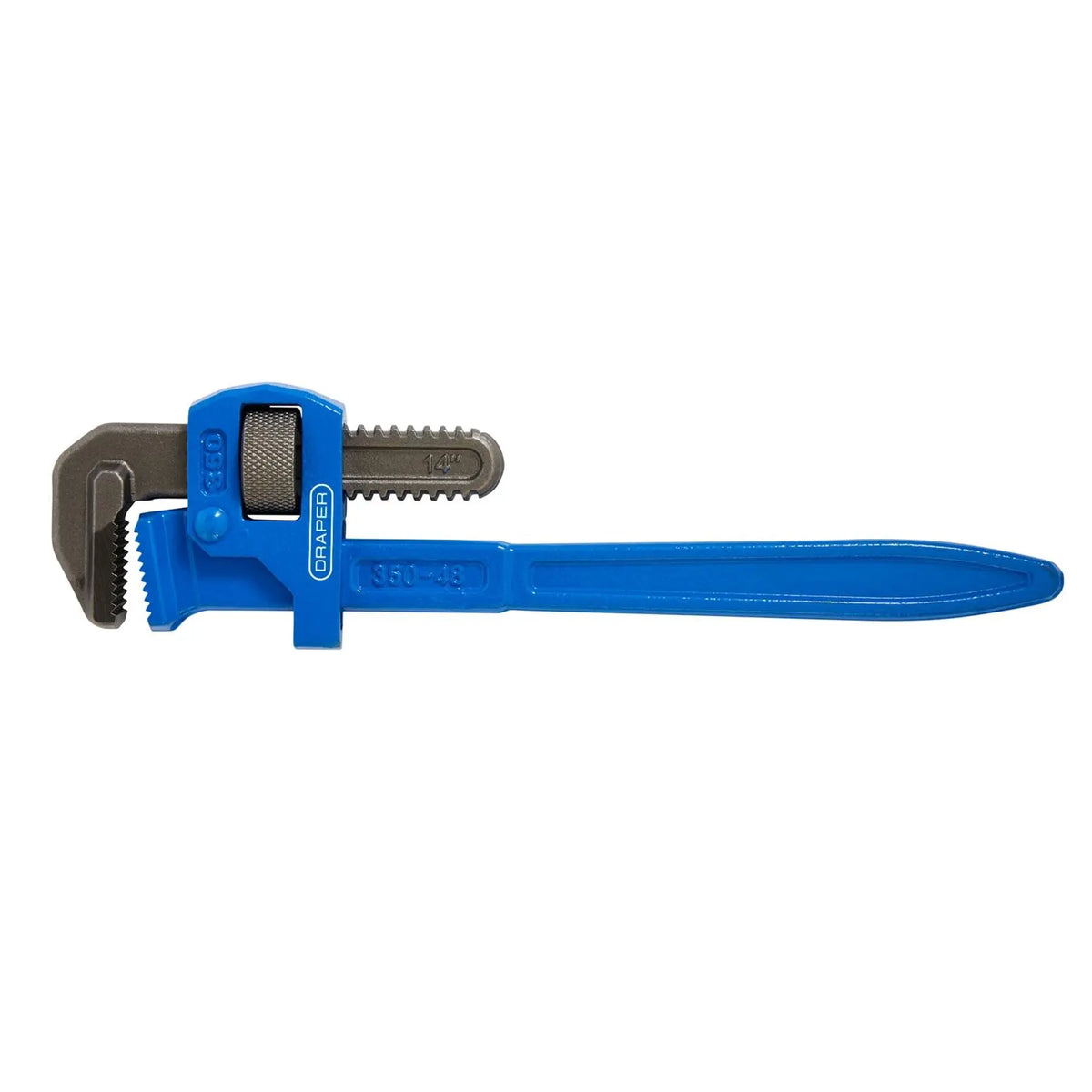 Draper Adjustable Pipe Wrench 350mm 48mm 17209  White Rose Tools