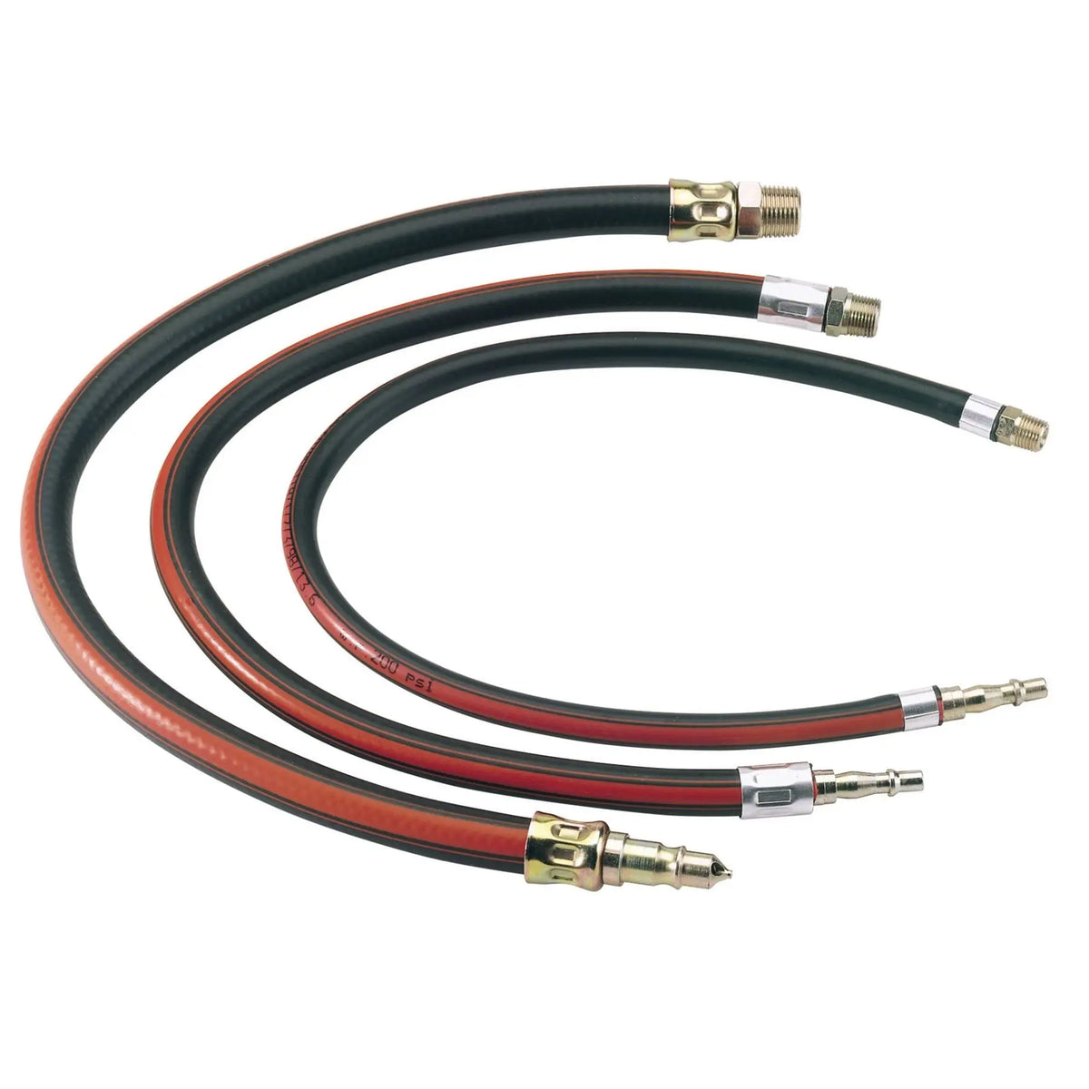 Draper Air Line Whip Hose 600mm 1/4" BSP 54438  White Rose Tools