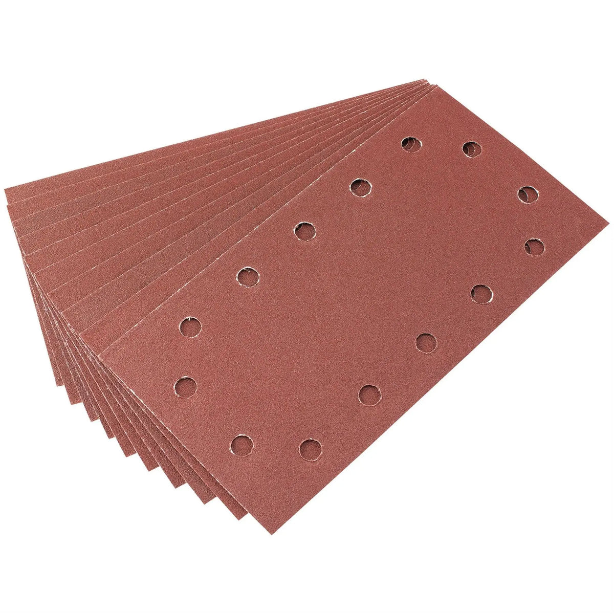 Draper Aluminium Oxide Sanding Sheets 115 x 227mm 120 Grit 92323  White Rose Tools