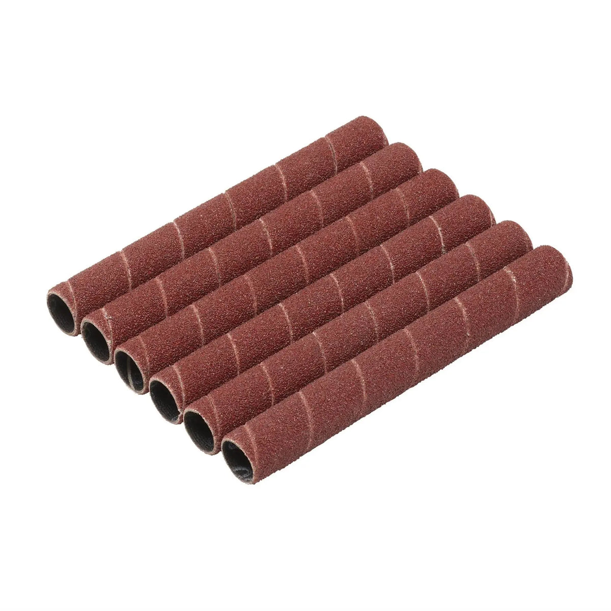 Draper Aluminium Oxide Sanding Sleeves 12.7 x 115mm 80 Grit (Pack of 6) 08364  White Rose Tools