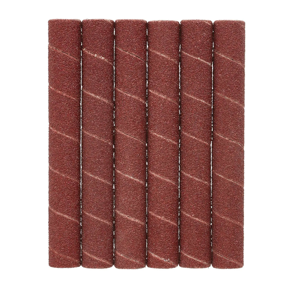 Draper Aluminium Oxide Sanding Sleeves 12.7 x 115mm 80 Grit (Pack of 6) 08364  White Rose Tools