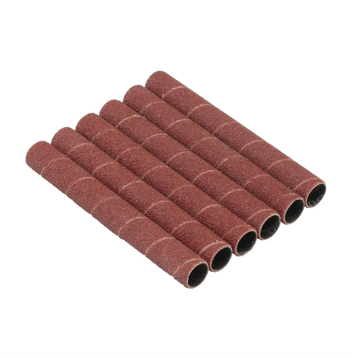 Draper Aluminium Oxide Sanding Sleeves 12.7 x 115mm 80 Grit (Pack of 6) 08364  White Rose Tools