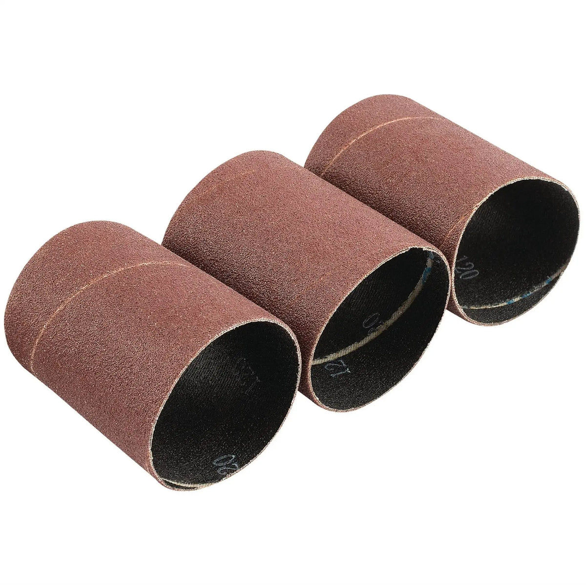 Draper Aluminium Oxide Sanding Sleeves 45 x 60mm 120 Grit (Pack of 3) 93354  White Rose Tools