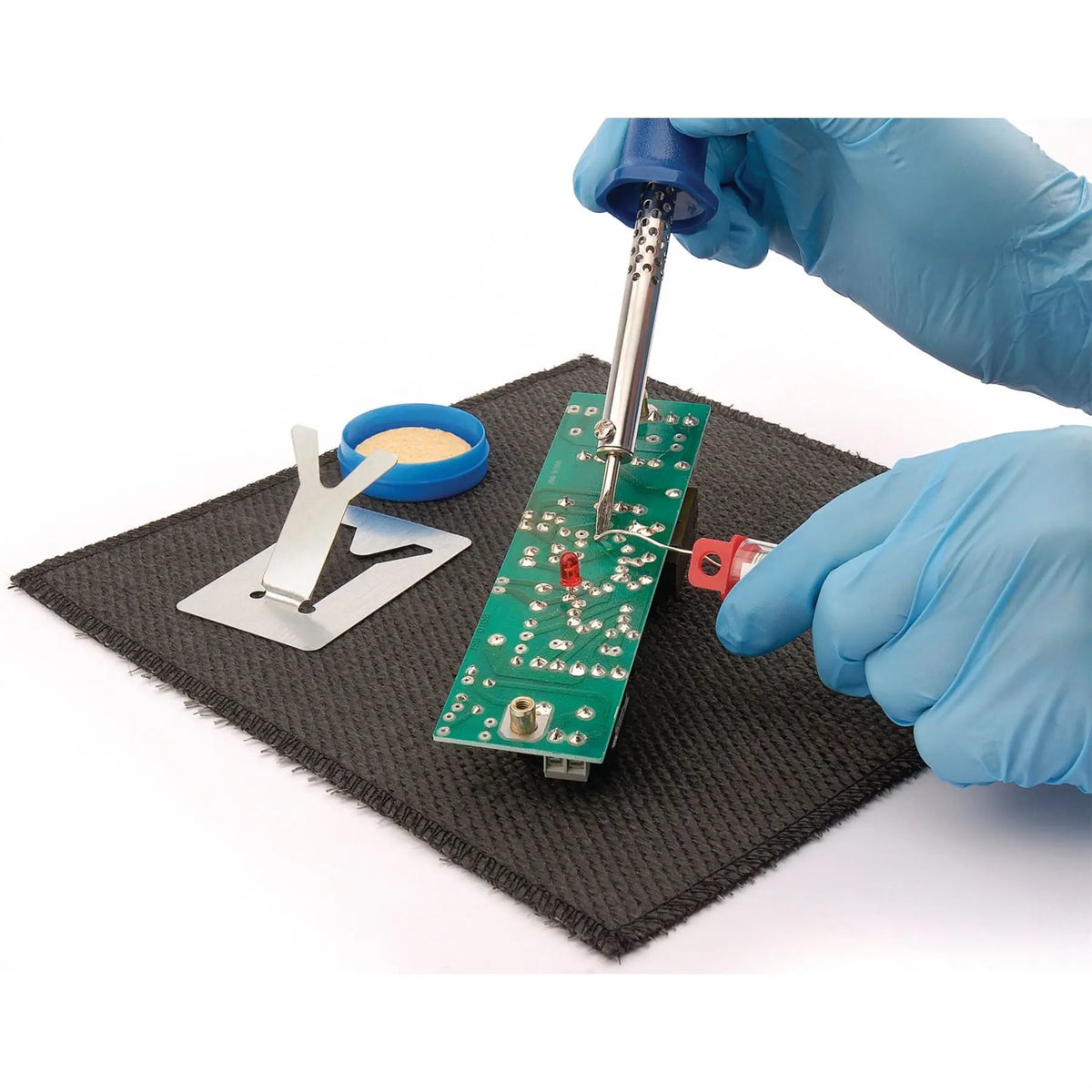 Draper Asbestos Free Soldering Mat 250 x 250mm 30309  White Rose Tools
