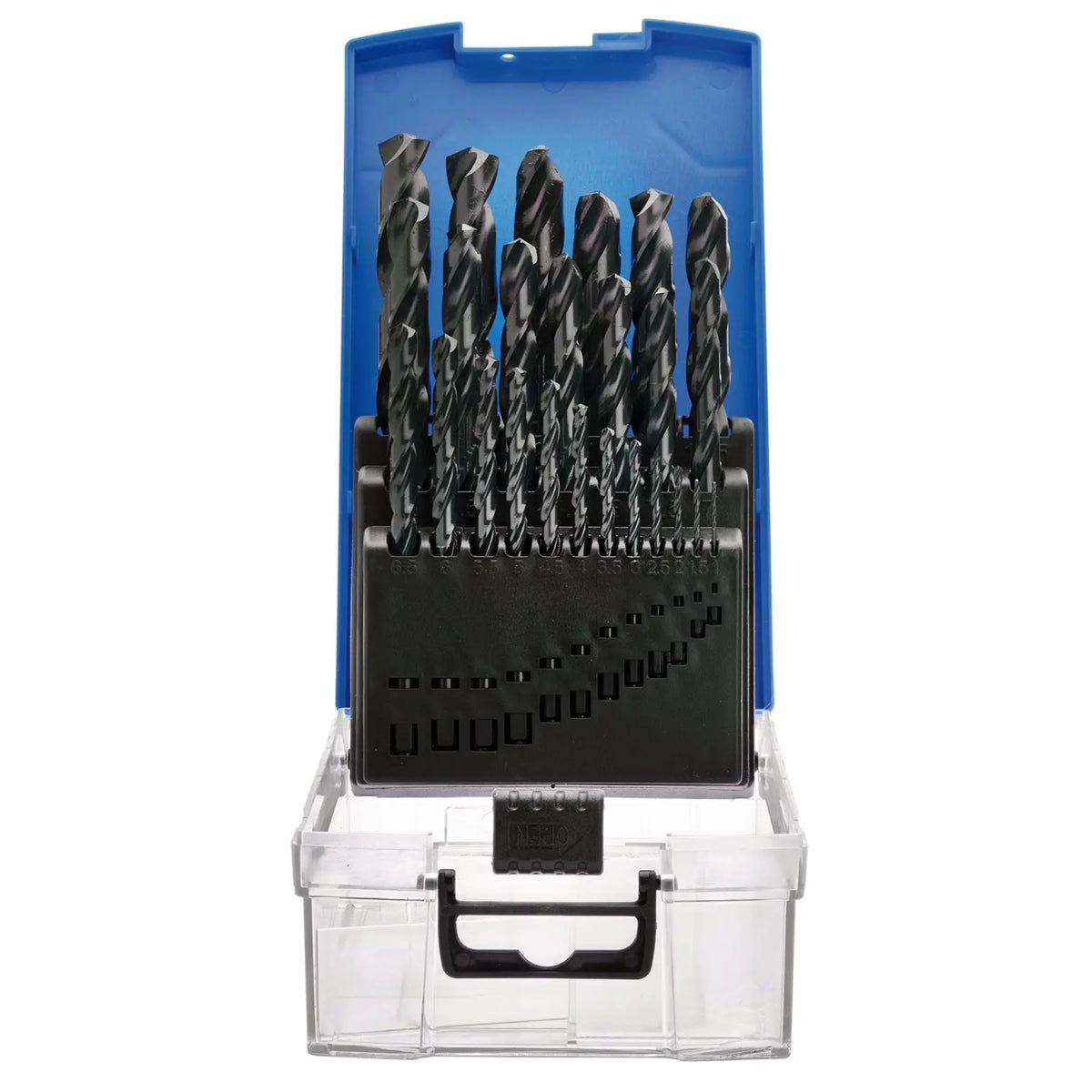 Draper Black HSS Drill Bit Set (25 Piece) 08853  White Rose Tools