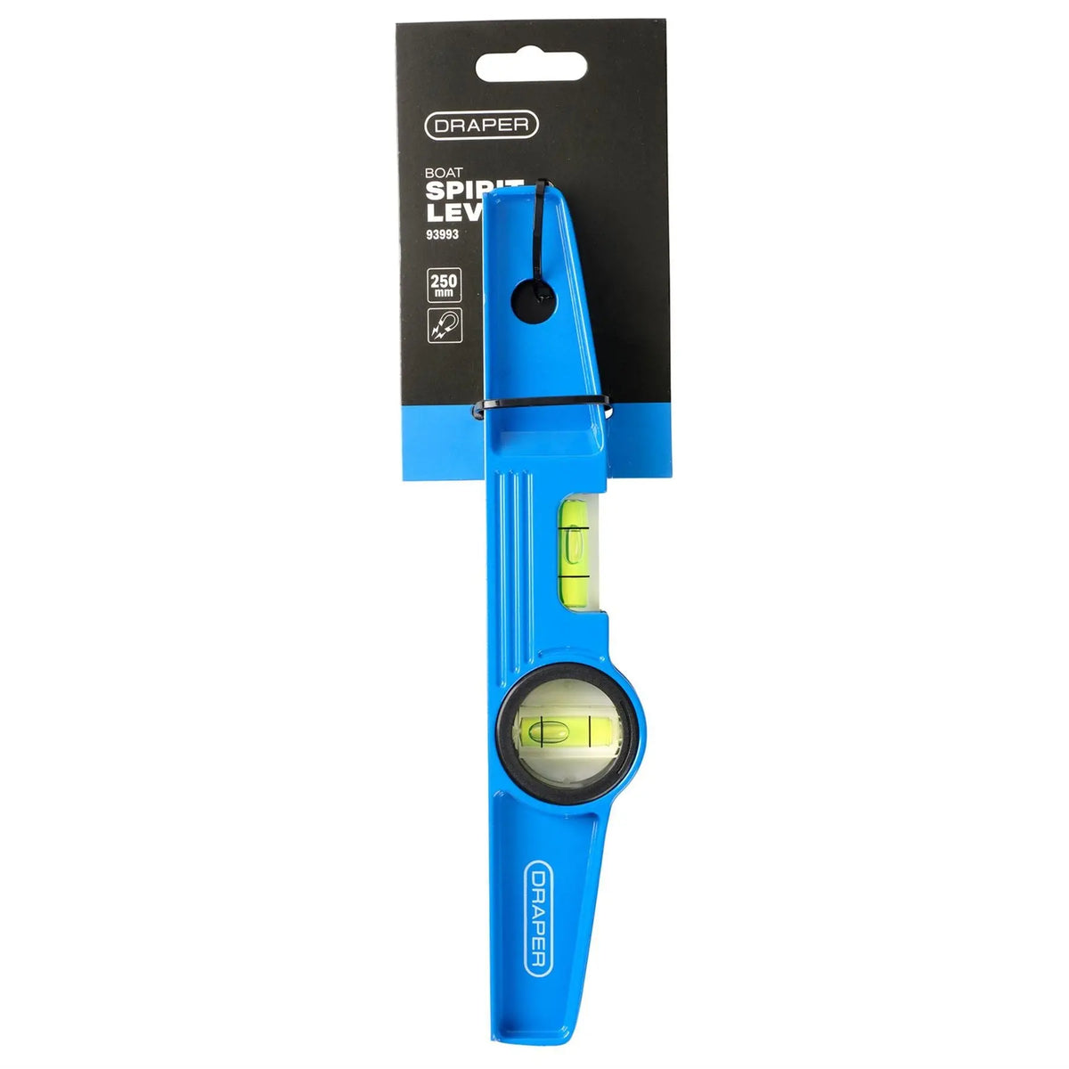Draper Boat Spirit Level 250mm 93993  White Rose Tools