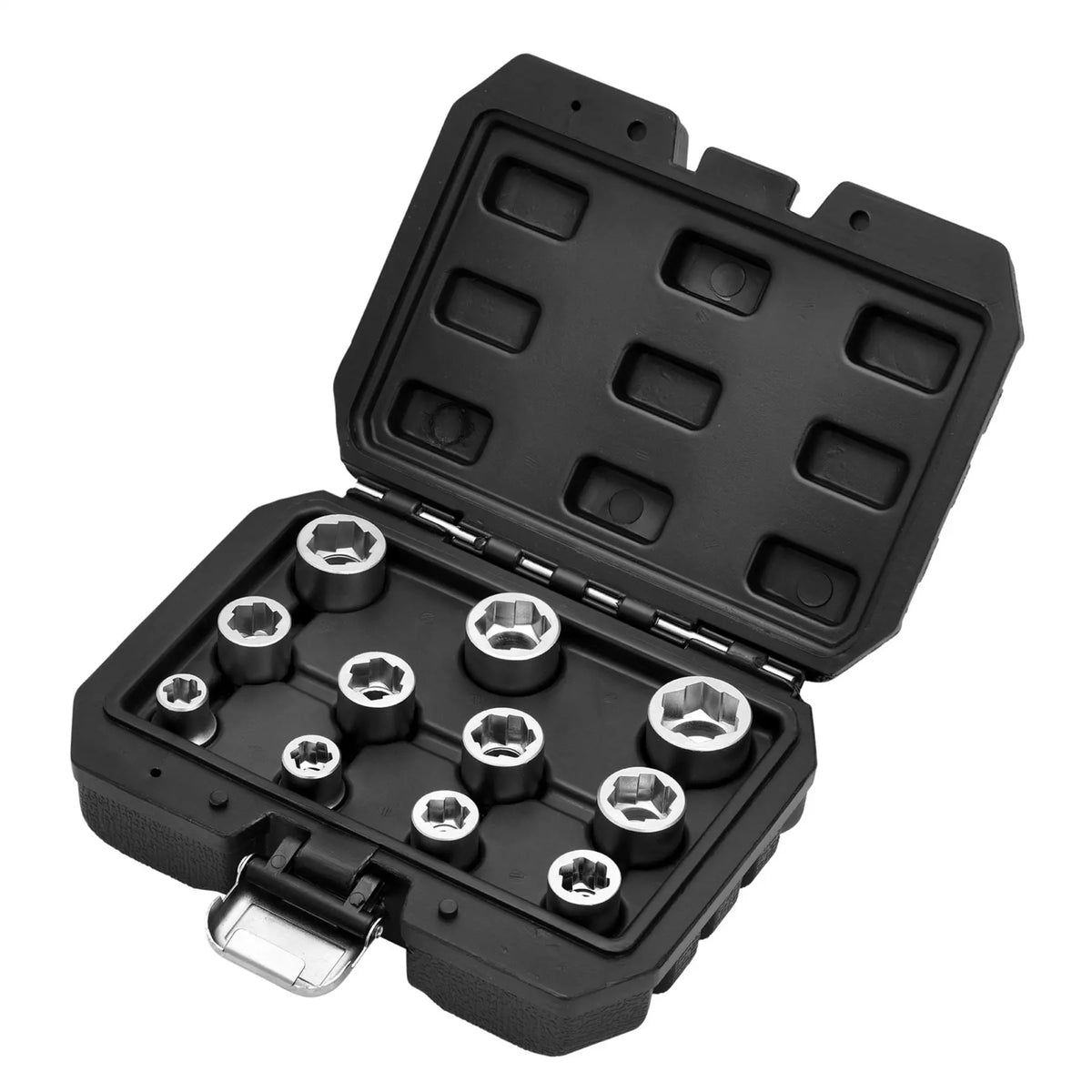 Draper Bolt Extractor Socket Set 3/8" Sq. Dr. (11 Piece) 13894  White Rose Tools