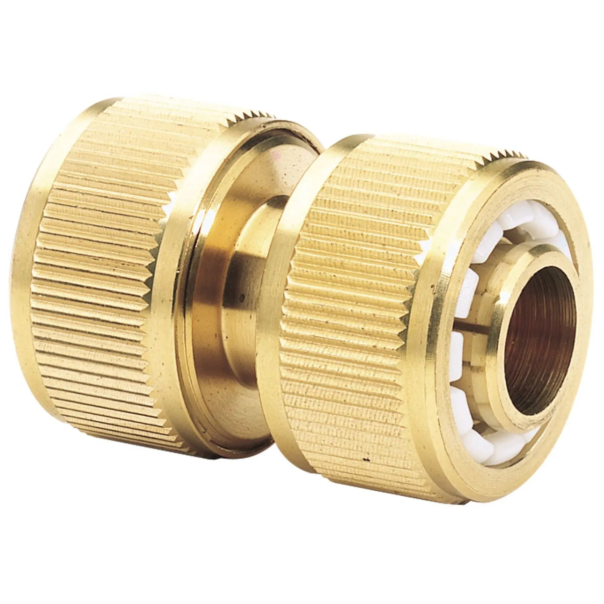 Draper Brass Hose Repair Connector 3/4" 36205  White Rose Tools