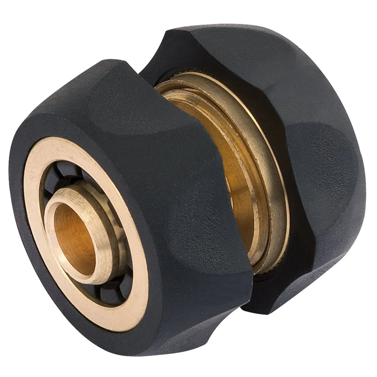 Draper Brass and Rubber Hose Joiner/Mender 1/2" 24538  White Rose Tools