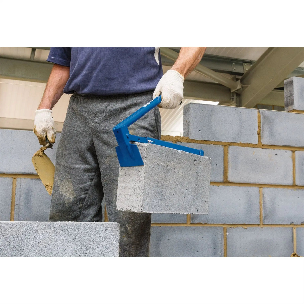 Draper Brick and Block Lifting Tongs 90002  White Rose Tools