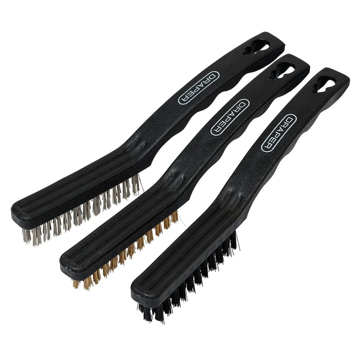 Draper Brush Set 230mm (3 Piece) 26928  White Rose Tools