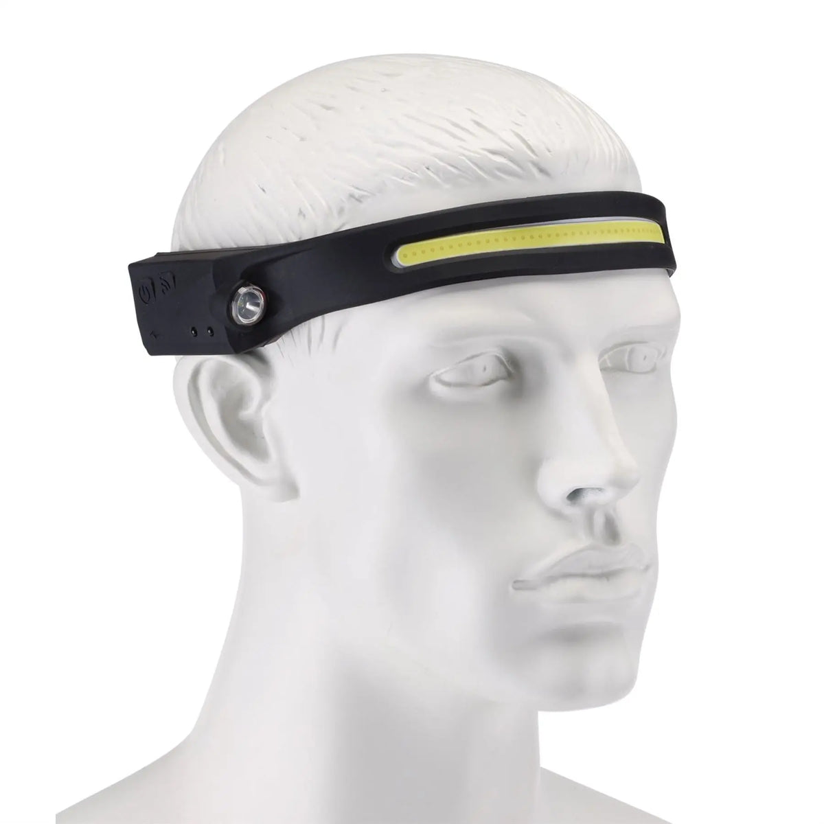 Draper COB LED Rechargeable 2-in-1 Head Torch with Wave Sensor 3W 120/350 Lumens USB-C Cable Supplied 28236  White Rose Tools
