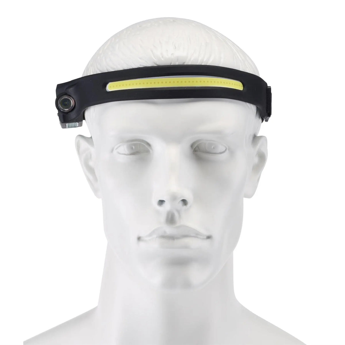 Draper COB LED Rechargeable 2-in-1 Head Torch with Wave Sensor 3W 120/350 Lumens USB-C Cable Supplied 28236  White Rose Tools