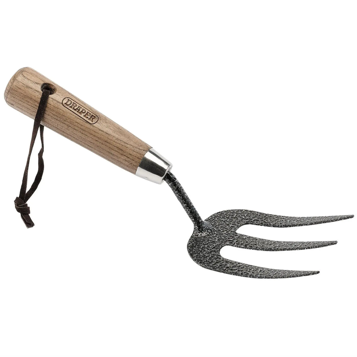 Draper Carbon Steel Heavy Duty Weeding Fork with Ash Handle 14314  White Rose Tools