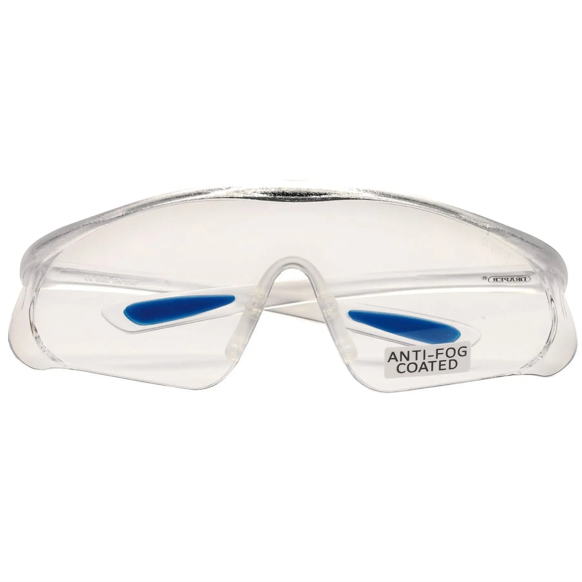 Draper Clear Anti-Mist Glasses 02931  White Rose Tools