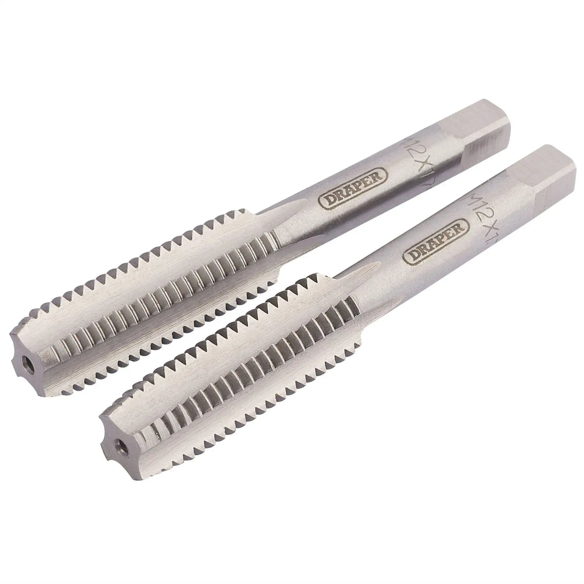 Draper Coarse Hand Taps Taper and Plug 12mm 83802  White Rose Tools