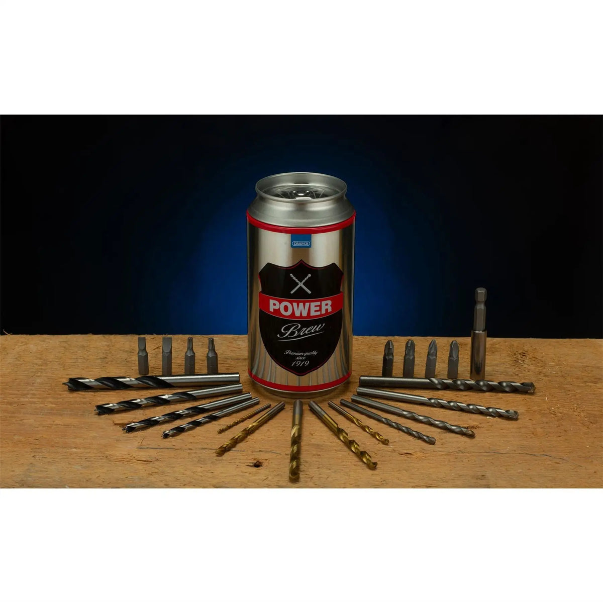 Draper Combination Screwdriver and Drill Bit Set Special Edition - Power Brew (22 Piece) 99802  White Rose Tools