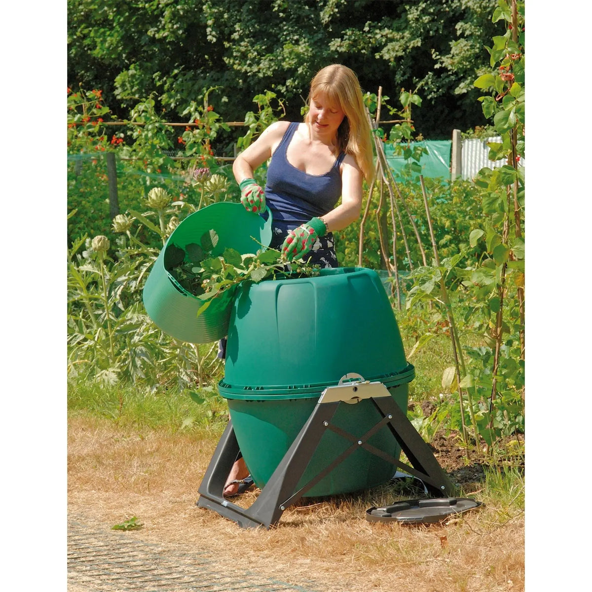 Draper Compost Tumbler 180L 07212  White Rose Tools