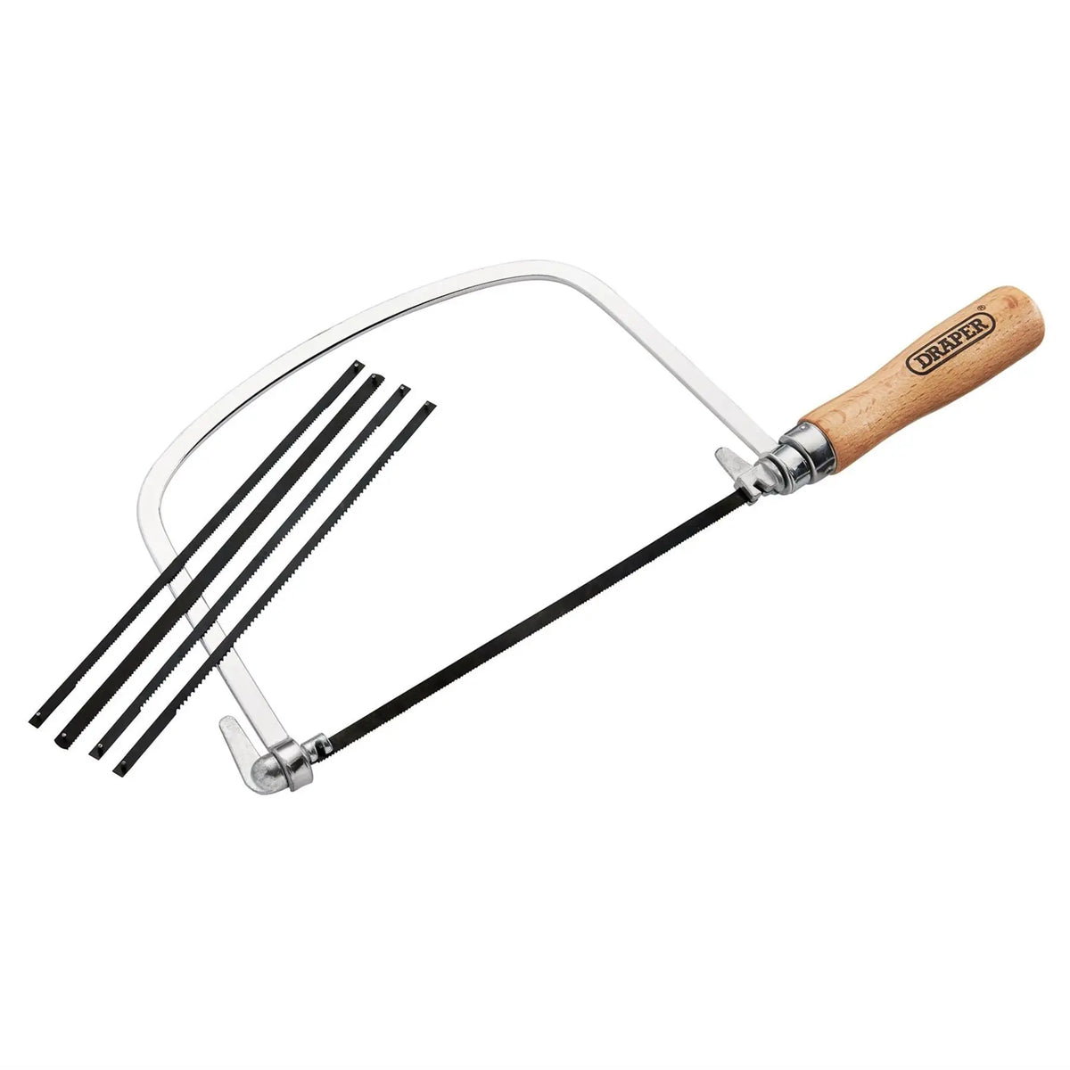 Draper Coping Saw with Assorted Blades (6 Piece) 18052  White Rose Tools
