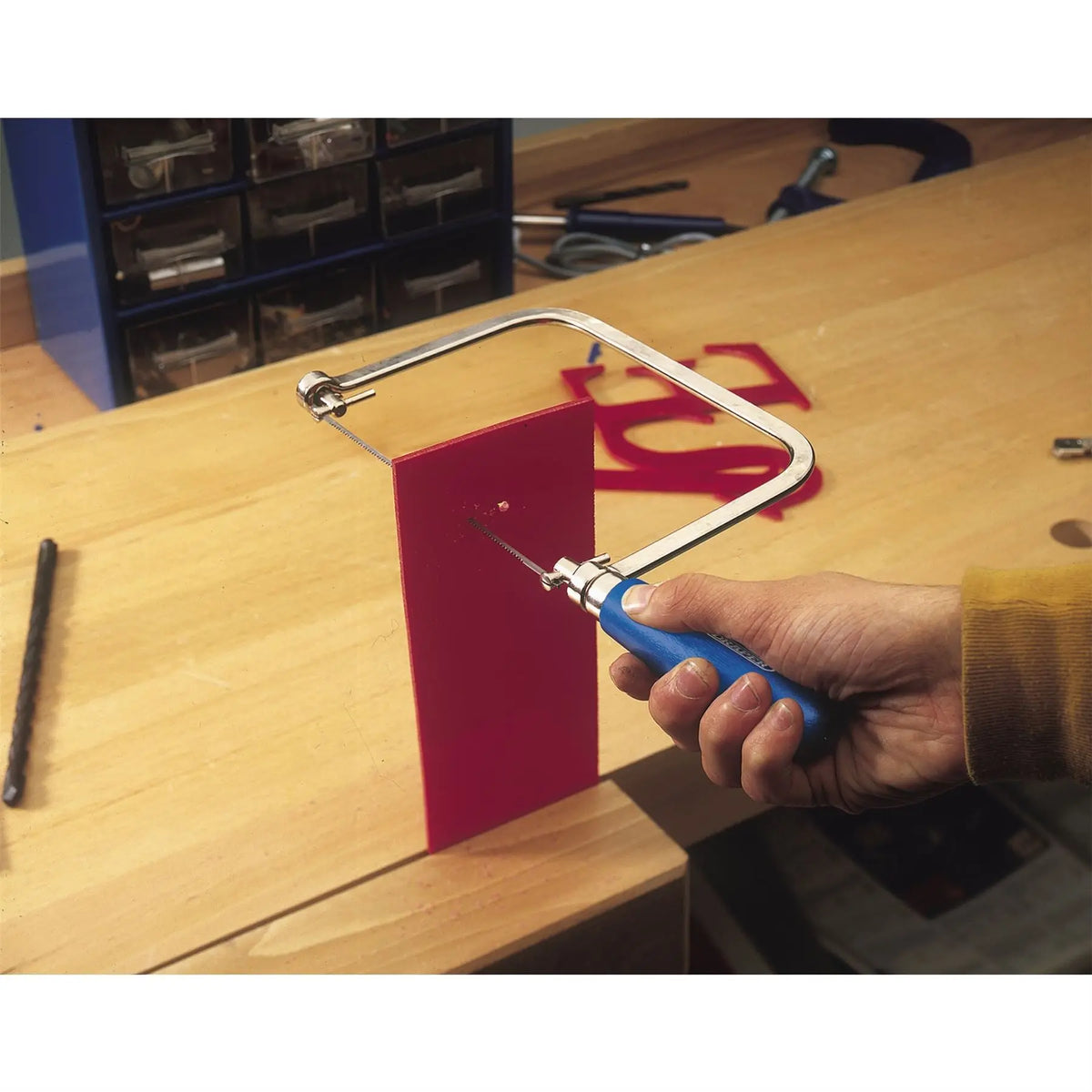 Draper Coping Saw with Assorted Blades (6 Piece) 18052  White Rose Tools
