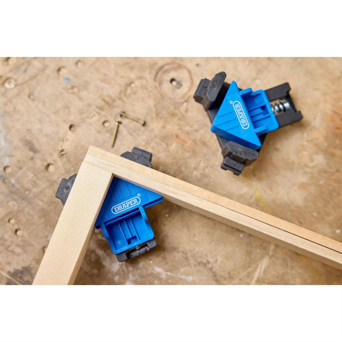Draper Corner Clamp (Pack of 2) 20036  White Rose Tools
