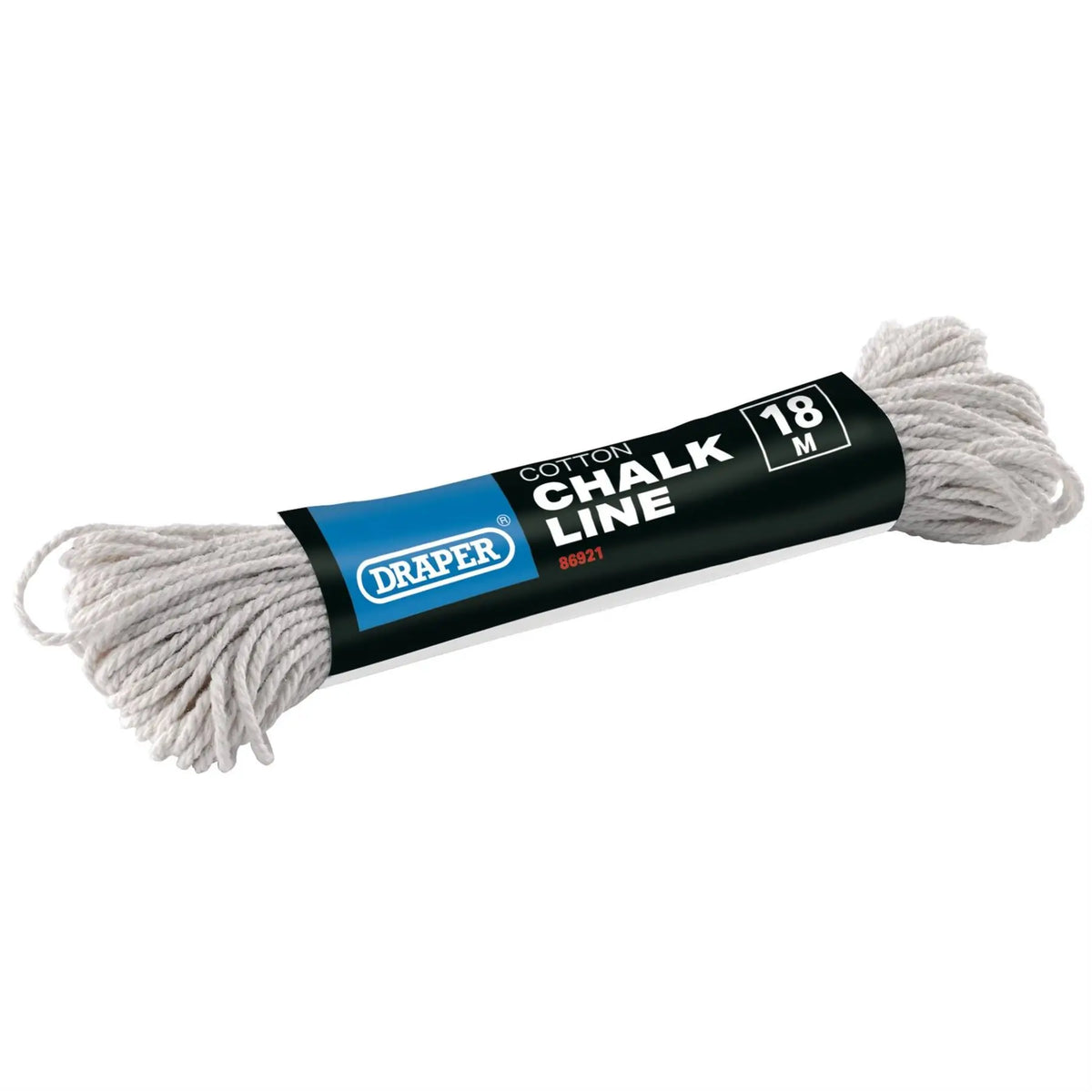 Draper Cotton Chalk Line 18m 86921  White Rose Tools