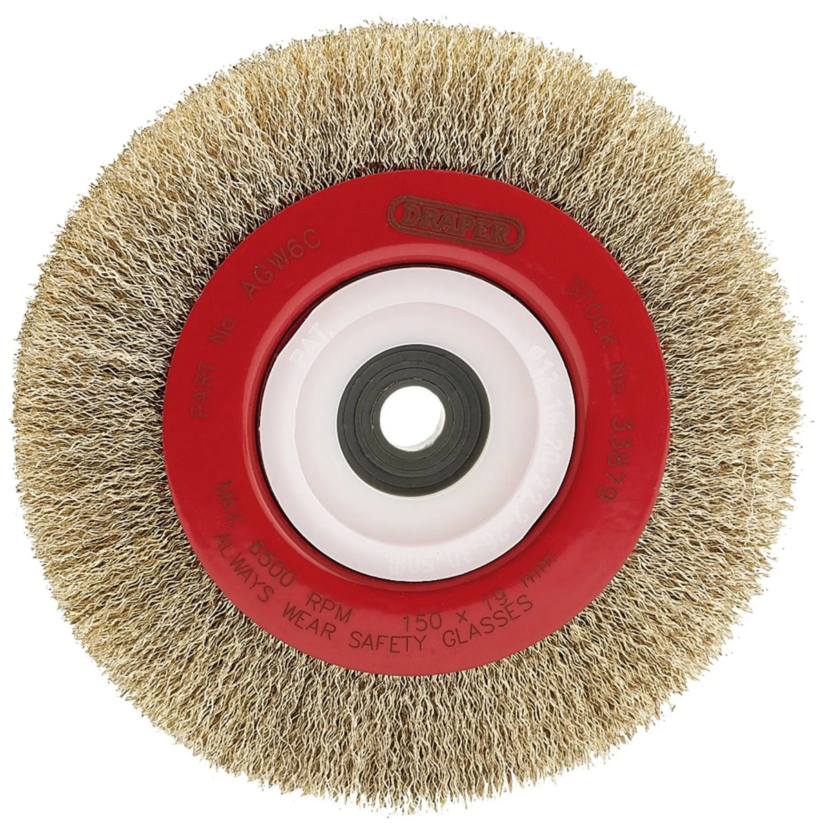 Draper Crimped Steel Wire Wheel 150mm 33879  White Rose Tools