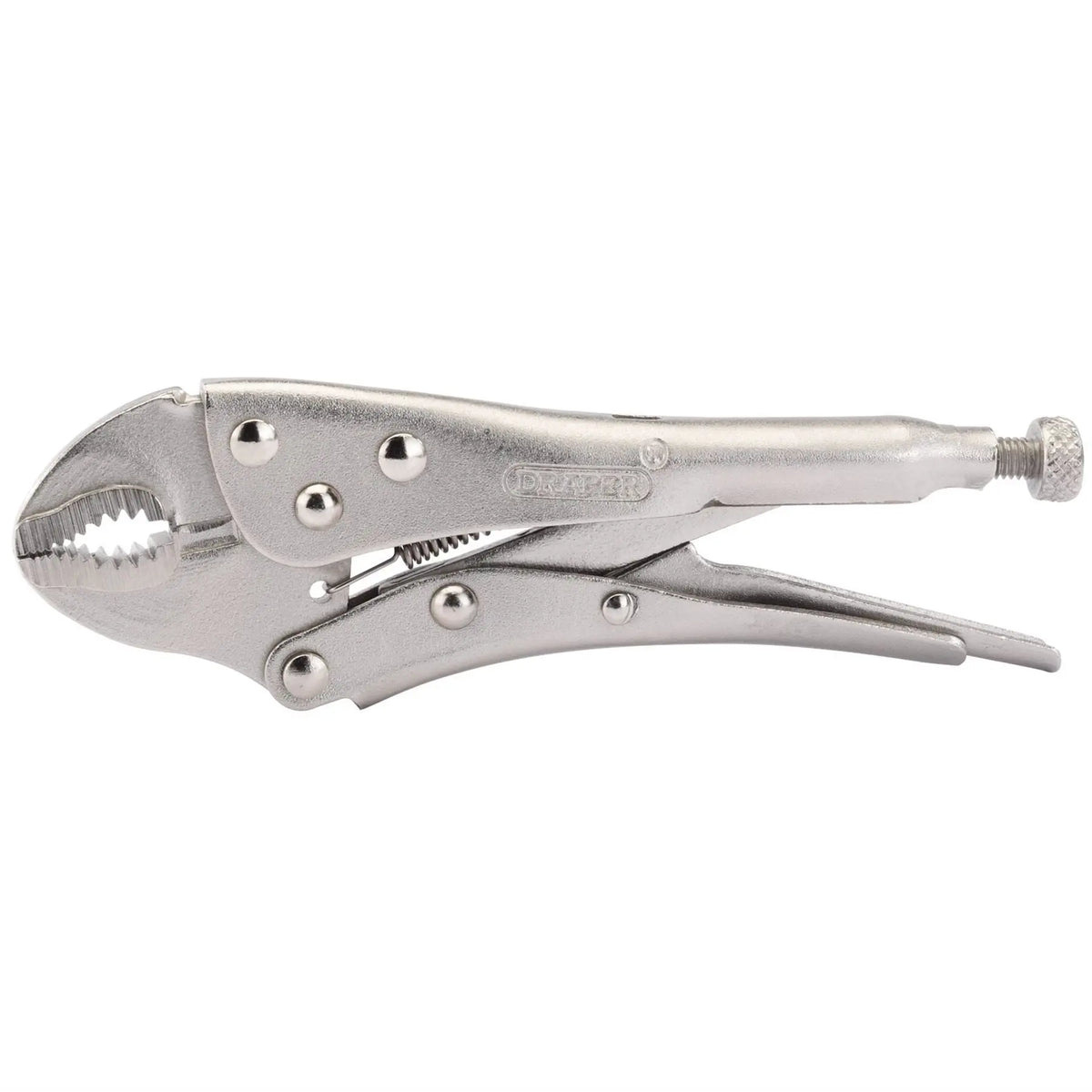 Draper Curved Jaw Self Grip Pliers 140mm 35367  White Rose Tools