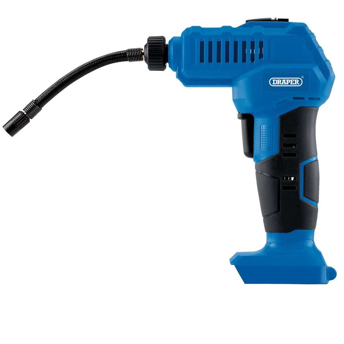 Draper D20 20V Air Inflator (Sold Bare) 55767  White Rose Tools