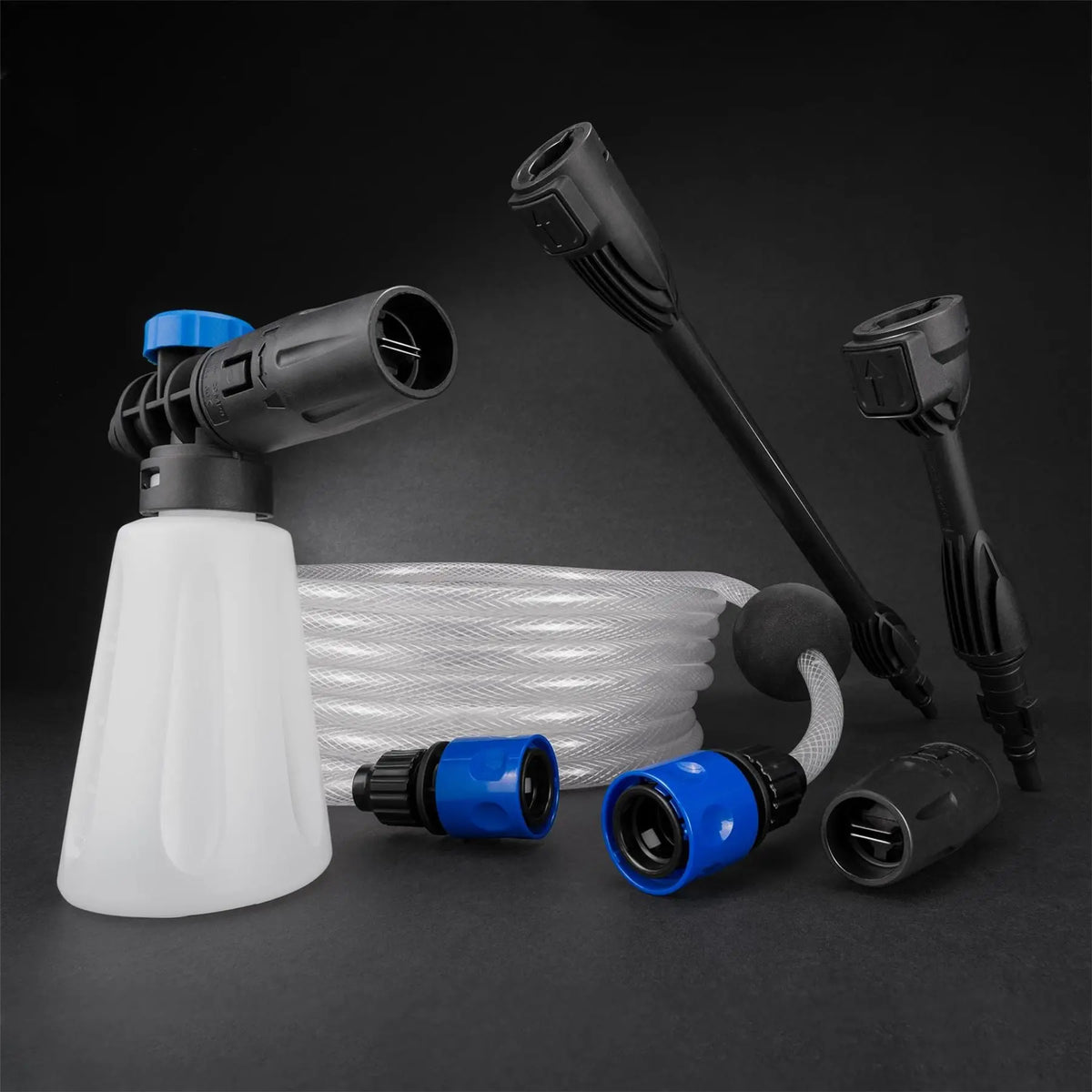 Draper D20 20V Cordless Pressure Washer Kit 1 x 2.0Ah Battery 1 x Fast Charger 97533  White Rose Tools