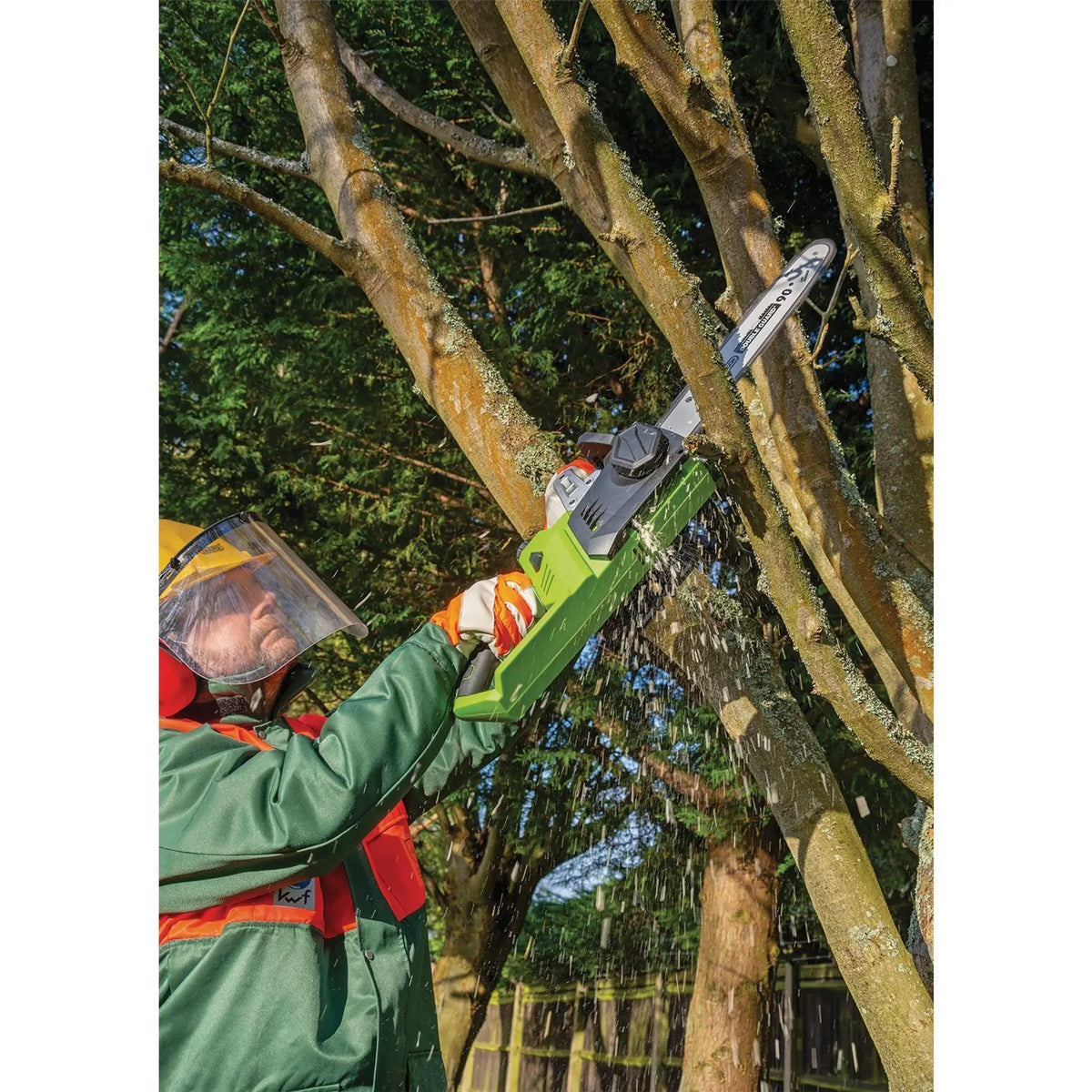 Draper D20 40V Chainsaw (Sold Bare) 92423  White Rose Tools