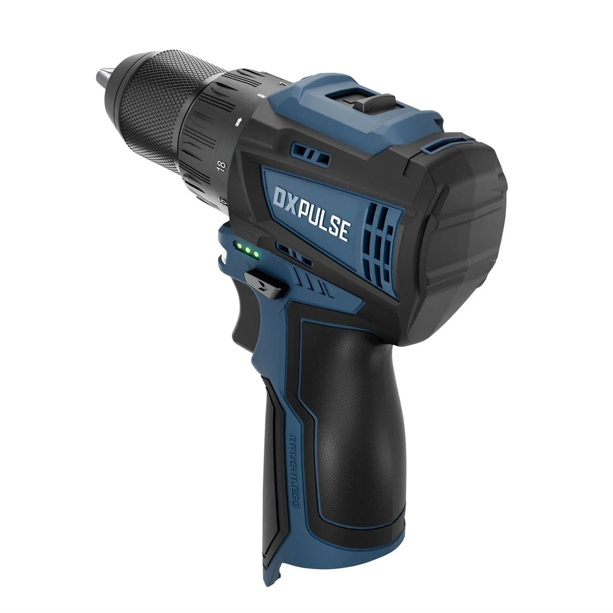 Draper DXPULSE 12V Brushless Drill Driver (Sold Bare) 27781  White Rose Tools