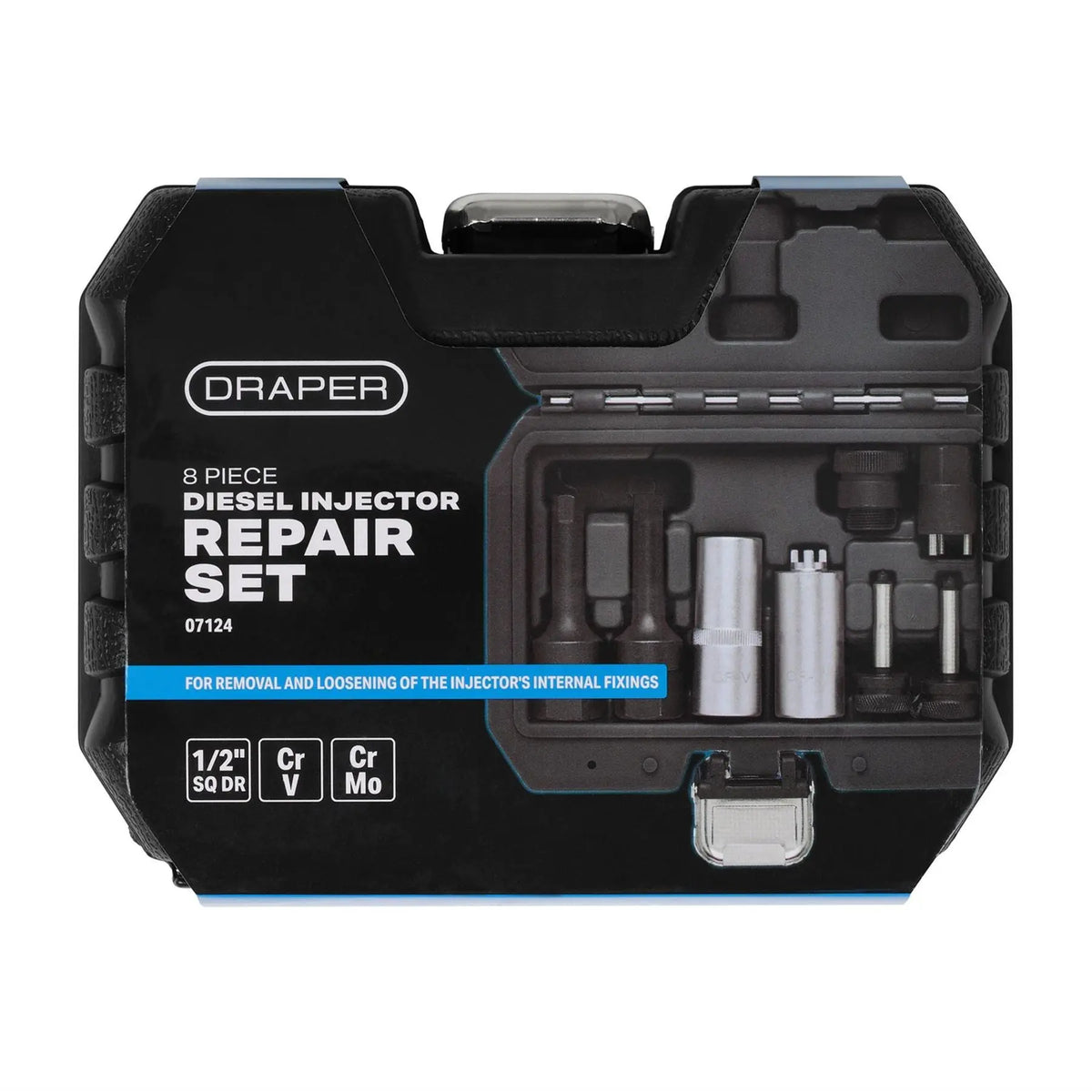 Draper Diesel Injector Repair Set (8 Piece) 07124  White Rose Tools